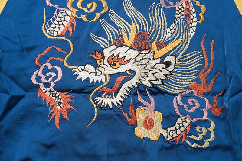 TAILOR TOYO �ơ��顼���� ��������� Early 1950s Style Acetate Souvenir Jacket ��KOSHO & CO.�� Special Edition ��WHITE DRAGON�� �� ��WHITE DRAGON��  TT15618-125