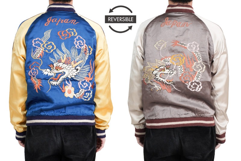 TAILOR TOYO �ơ��顼���� ��������� Early 1950s Style Acetate Souvenir Jacket ��KOSHO & CO.�� Special Edition ��WHITE DRAGON�� �� ��WHITE DRAGON��  TT15618-125