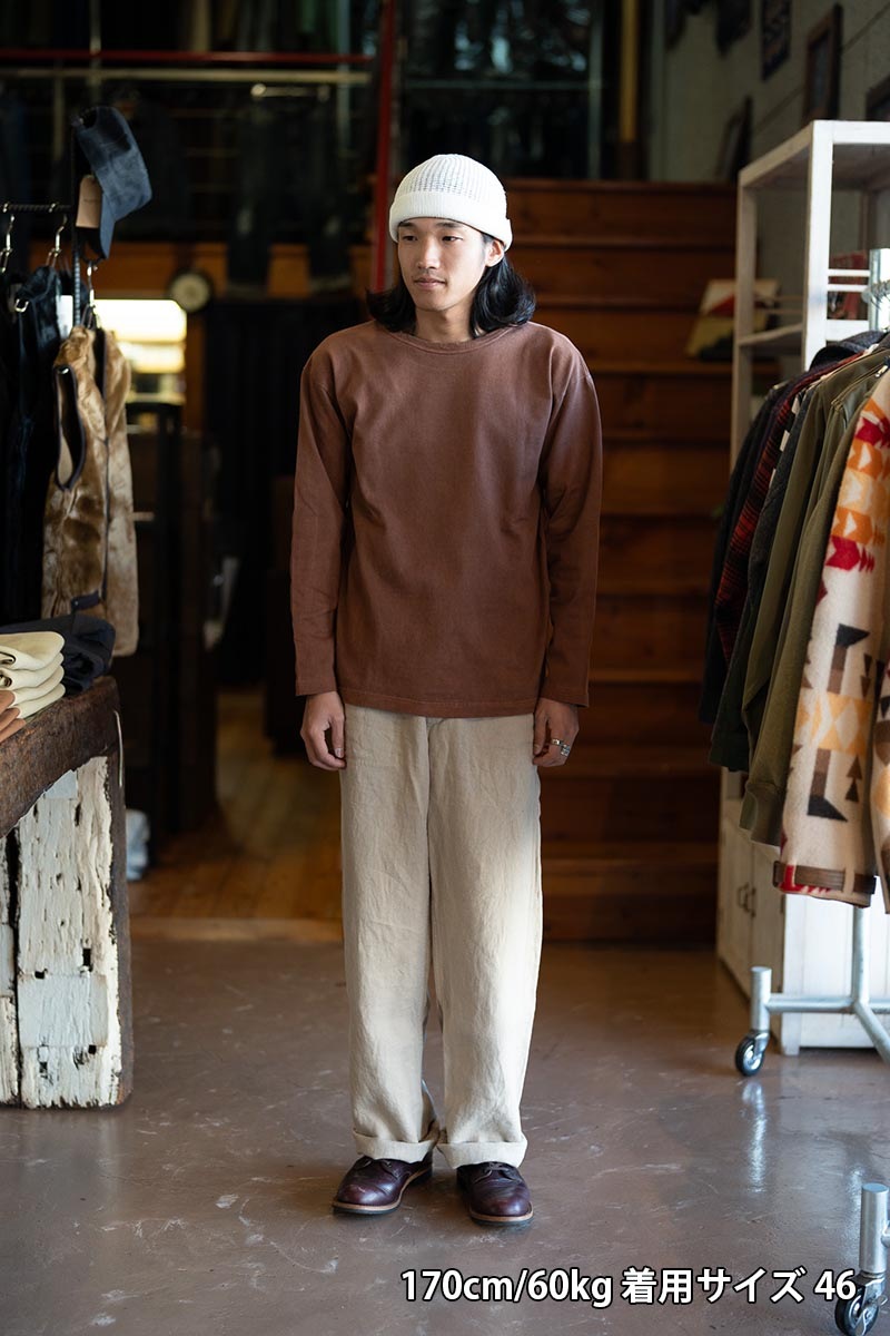 Nigel Cabourn ʥ륱ܥ  ĹµT  "9.5oz 40s USMC L/S PIGMENT "  80500020031