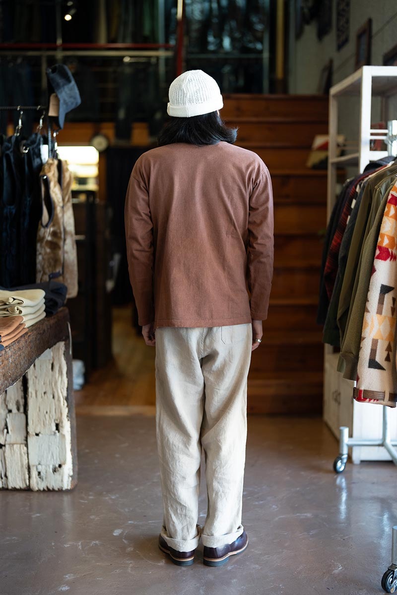Nigel Cabourn ʥ륱ܥ  ĹµT  "9.5oz 40s USMC L/S PIGMENT "  80500020031