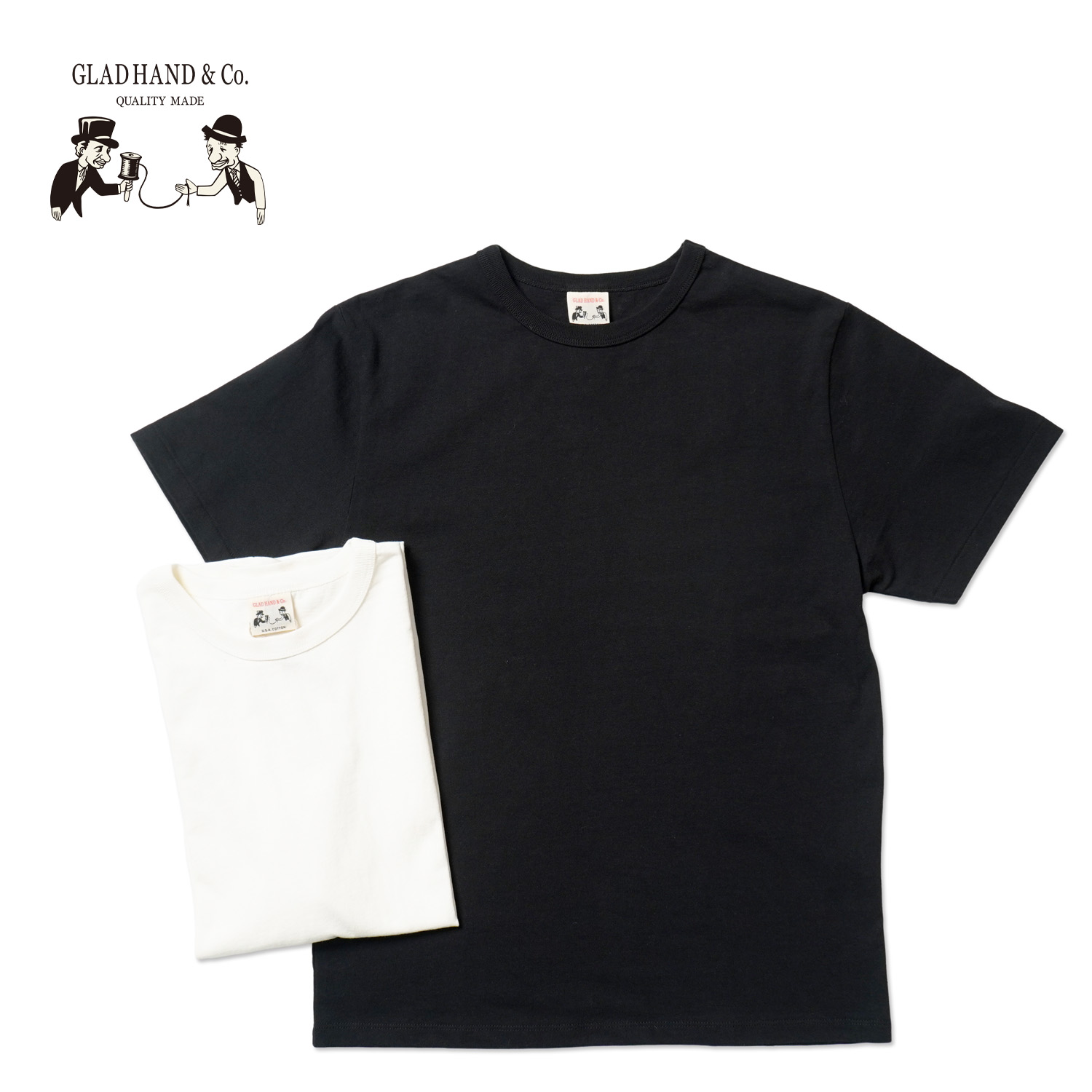 GLAD HAND ����åɥϥ�� �ԥ���� HEAVY WEIGHT BINDER NECK T-SHIRTS GLAD HAND-31