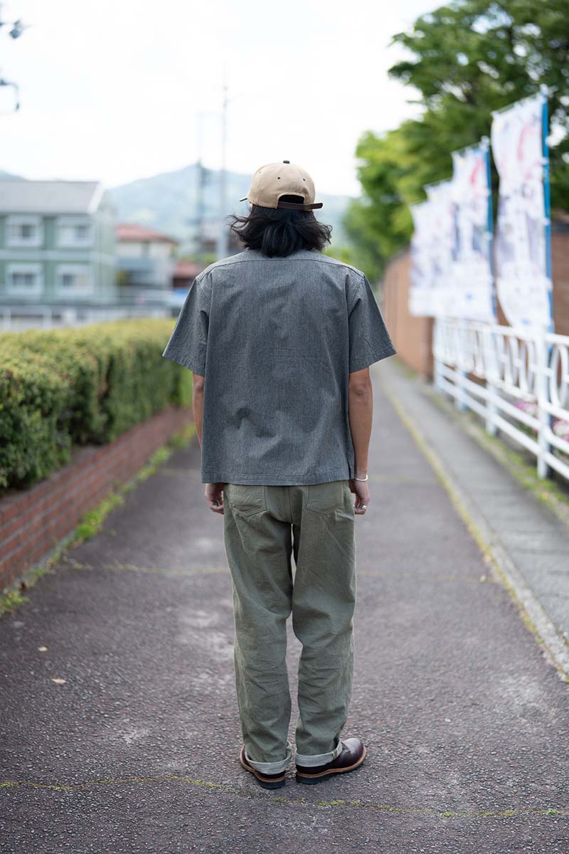 Schott å Ⱦµ  "COTTON COVERT SS SHIRT"  782-5123011