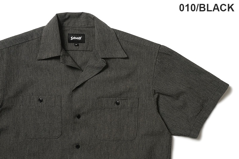 Schott å Ⱦµ  "COTTON COVERT SS SHIRT"  782-5123011