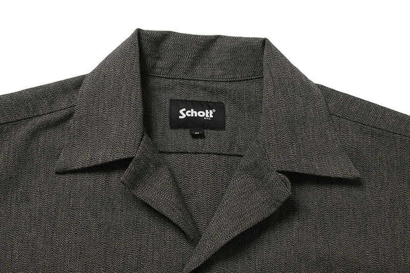 Schott å Ⱦµ  "COTTON COVERT SS SHIRT"  782-5123011
