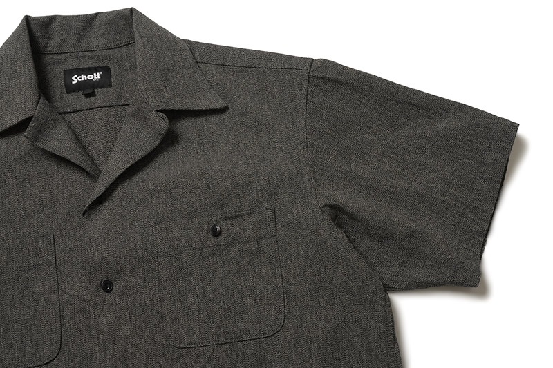 Schott å Ⱦµ  "COTTON COVERT SS SHIRT"  782-5123011