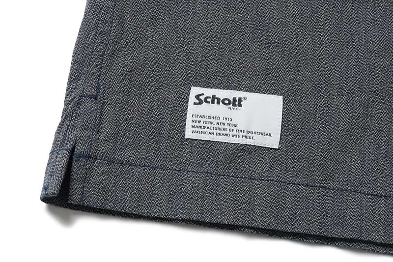 Schott å Ⱦµ  "COTTON COVERT SS SHIRT"  782-5123011