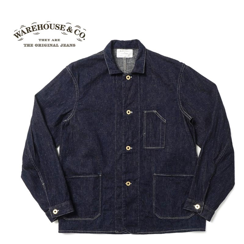 �ڥ�󥦥��å����WAREHOUSE �������ϥ��� ���㥱�å� Lot.2224 "1920��S FREE LAND CHORE JACKET"  2224(24AW)