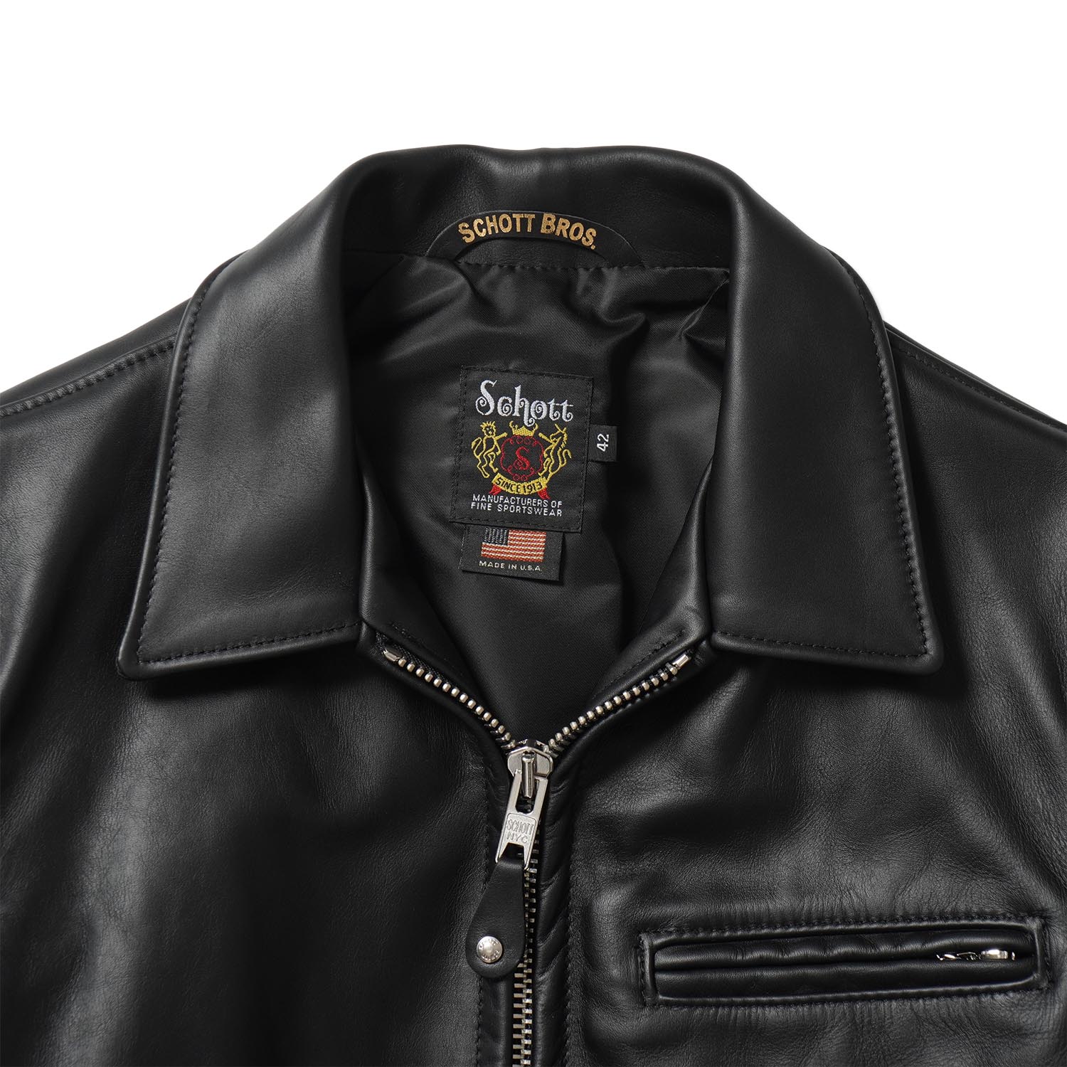 Schott ����å� �쥶�� �ȥ�å������㥱�å�  "103US TRUCKER JACKET"  782-5950028(7209)