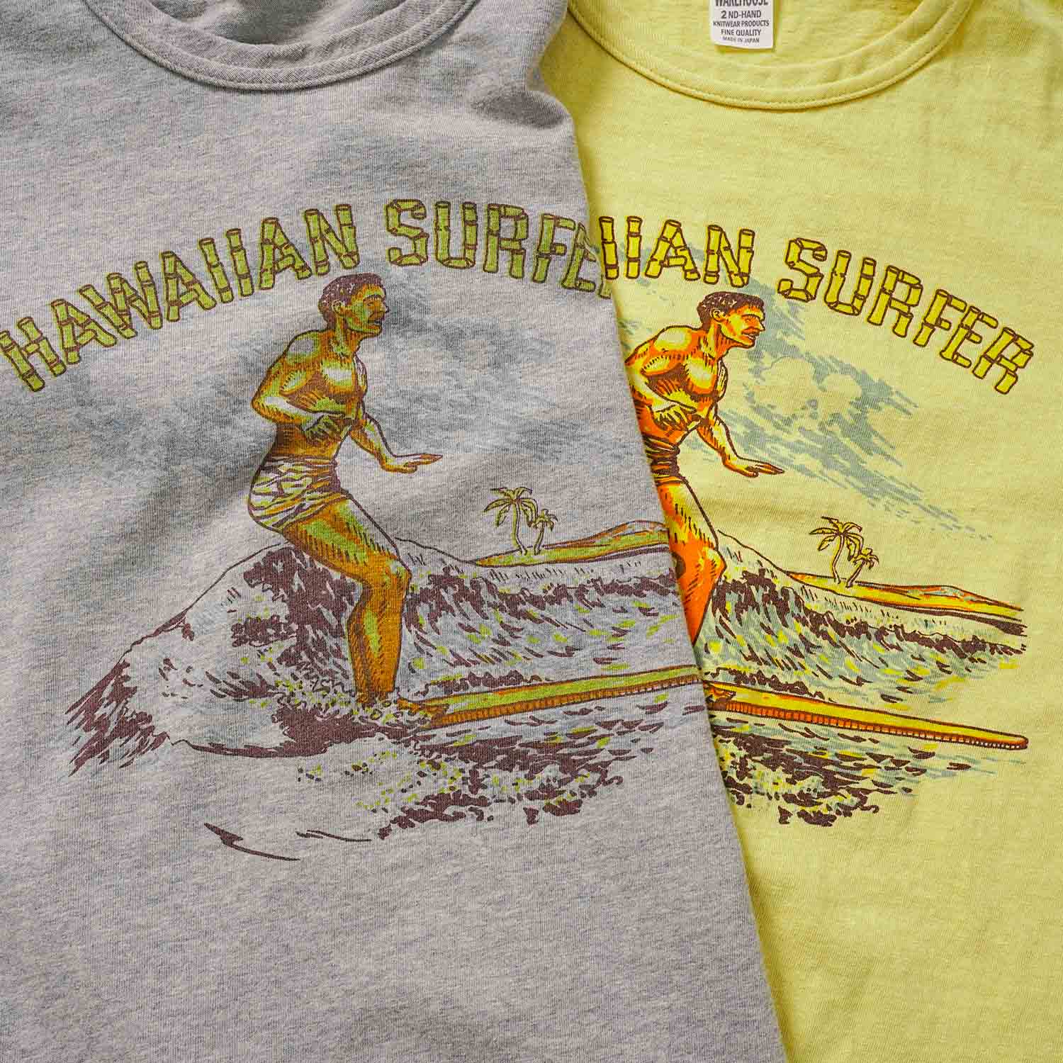 WAREHOUSE �������ϥ��� Ⱦµ T����� Lot 4064 "HAWAIIAN SURFER"  4064-HAWAIIAN(26SS)