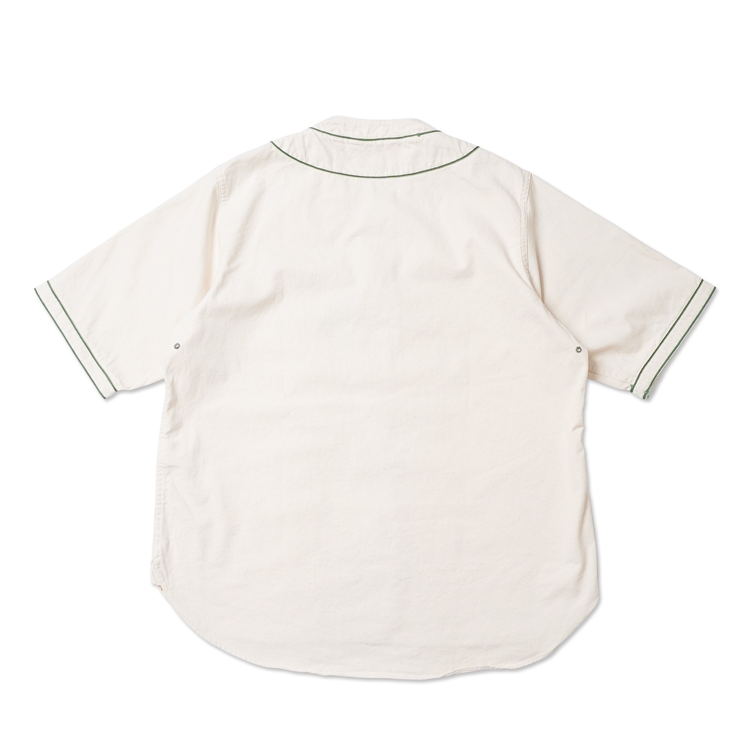Nigel Cabourn �ʥ������륱���ܥ� Ⱦµ�١����ܡ��륷��� "BASEBALL SHIRT S/S - COTTON TWILL" 80520011002