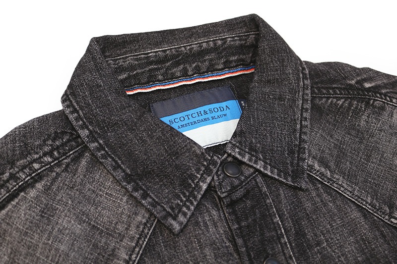 SCOTCH&SODA �����å�����ɥ����� Ĺµ����� WASHED DENIM SHIRT REGULAR FIT 133621 282-71401