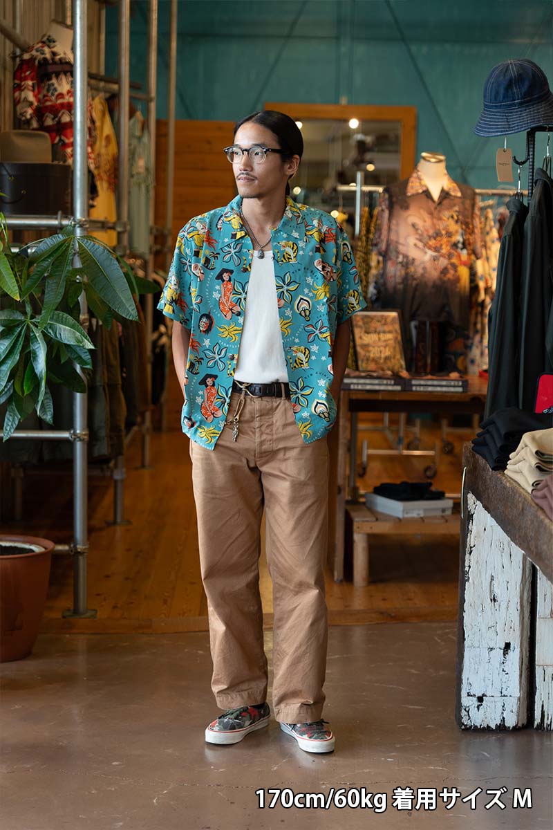 SUN SURF ���󥵡��� Ⱦµ �����ϥ���� KEONI OF HAWAII  ��SOUTH PACIFIC SEA�� by TROPICANA JOE  SS39535