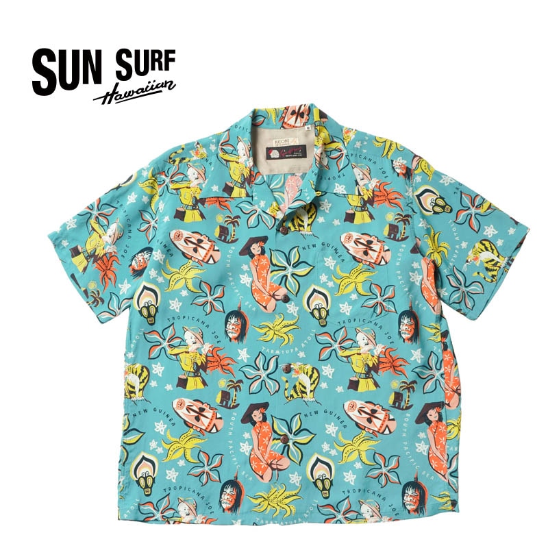 サンサーフ　KEONI OF HAWAII アロハシャツ Mサイズ 楽天市場】サンサーフ SUN SURF KEONI OF HAWAII 半袖 アロハ