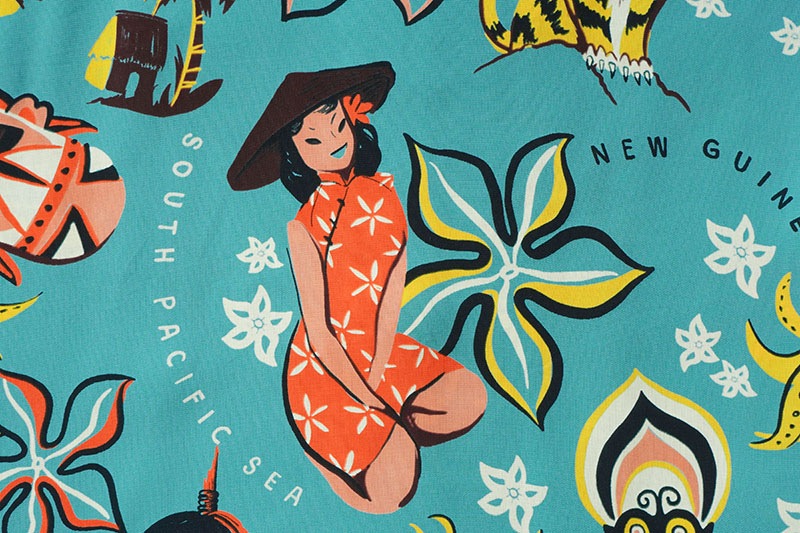 SUN SURF ���󥵡��� Ⱦµ �����ϥ���� KEONI OF HAWAII  ��SOUTH PACIFIC SEA�� by TROPICANA JOE  SS39535