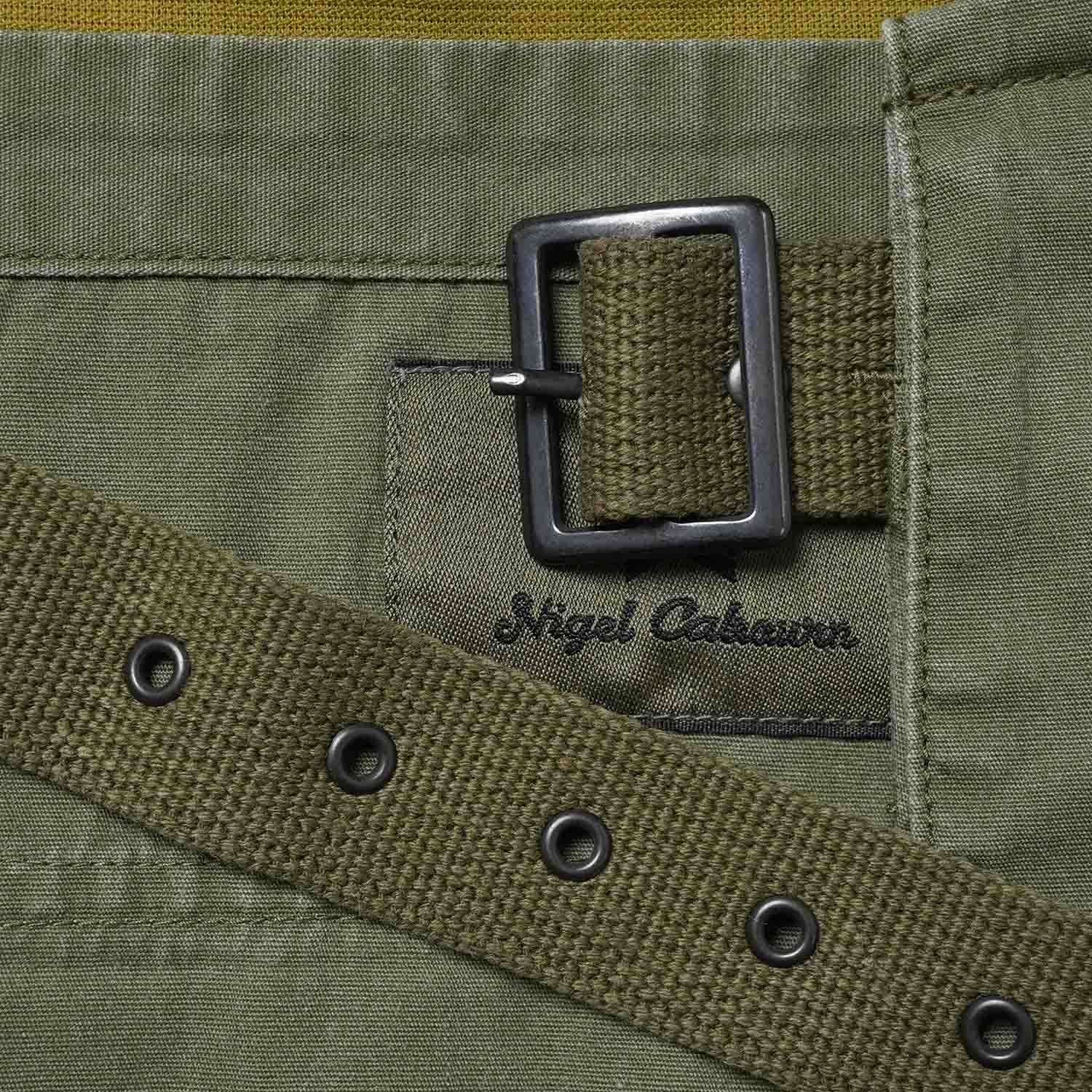 Nigel Cabourn �ʥ������륱���ܥ� �ե��å��󥰥٥��� "FISHING VEST - PIGMENT DYE" 80520070003