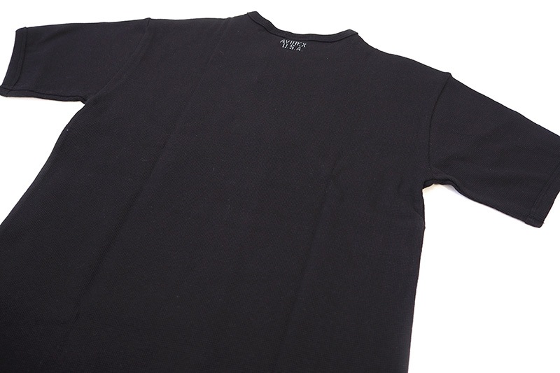 AVIREX å Ⱦµ T "MINI WAFFLE CREW-NECK S/S T-SHIRT" AVI6143150