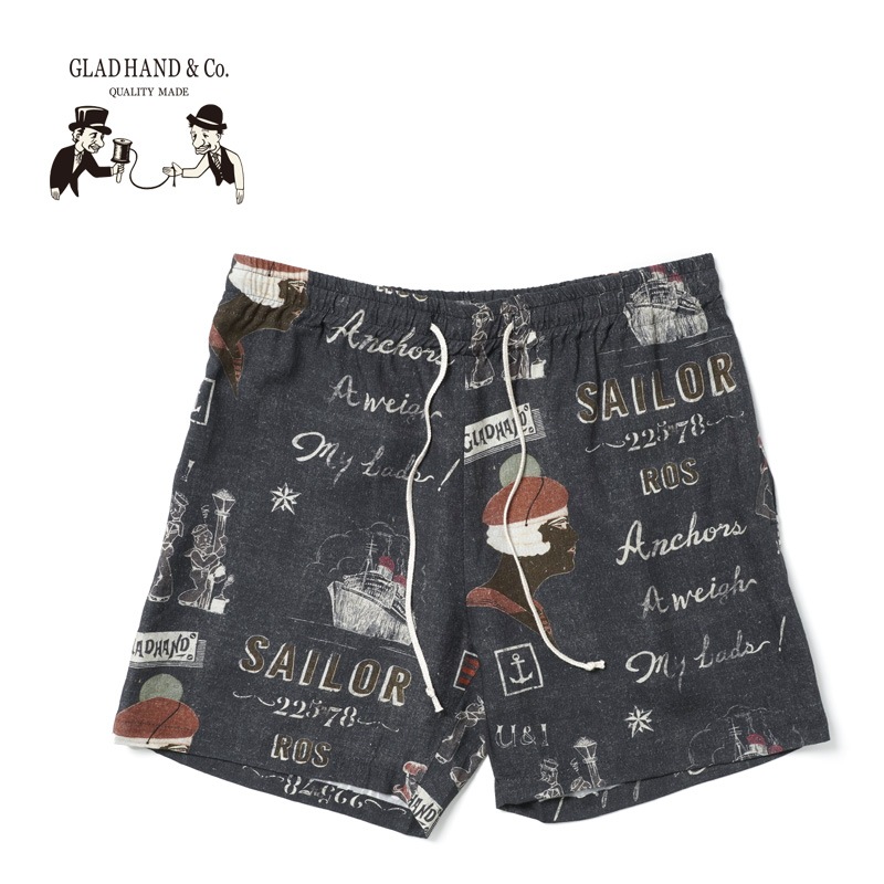 GLAD HAND ����åɥϥ��   ���硼�ȥѥ��  "JACK TAR - SHORTS"  BYGH-24-SS-06