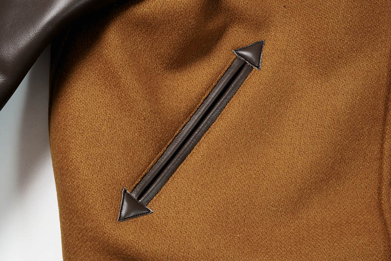 Whitesville �ۥ磻�ĥӥ롡����ɥ��㥱�åȡ�30oz. WOOL MELTON AWARD JACKET ��FIGHTING CONDORS�� (GOLD)  WV15603-156