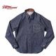 DELUXEWARE �ǥ�å�����������Ĺµ ����ġ���40s DENIM SHIRT��  7640