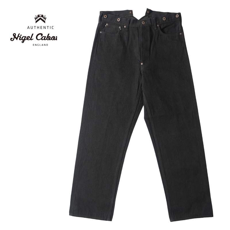 Nigel Cabourn ʥ륱ܥ ѥ "RAILMAN DENIM PANT BLACK" 80510050125