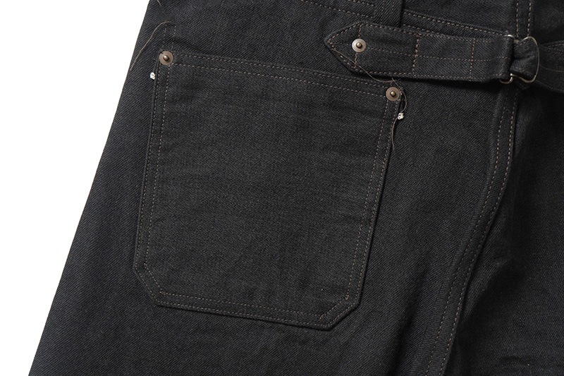 Nigel Cabourn ʥ륱ܥ ѥ "RAILMAN DENIM PANT BLACK" 80510050125