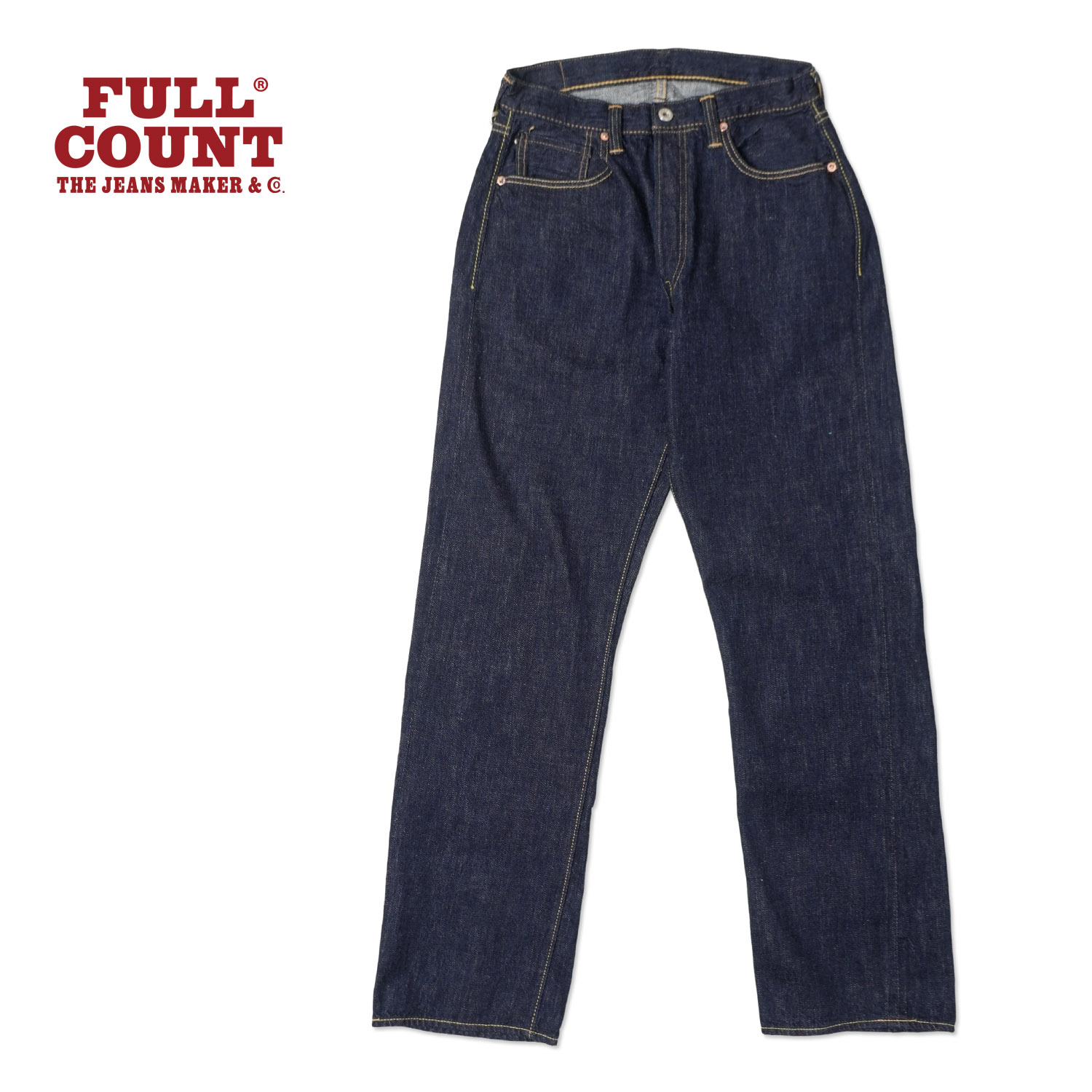 �ڤ������2��ޤǡ�FULLCOUNT �ե륫����� �ѥ�� �����ǥ�  "WWII Model 11.5oz Denim Pants"  ONE WASH  S0105SSW