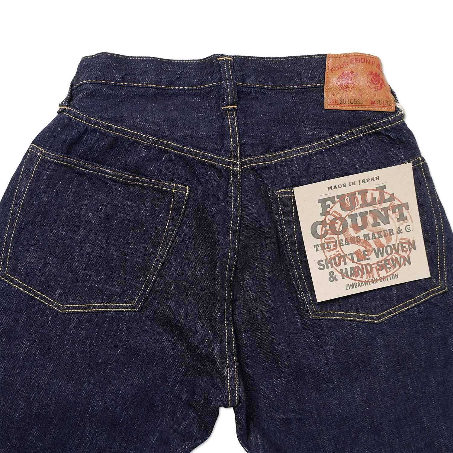 �ڤ������2��ޤǡ�FULLCOUNT �ե륫����� �ѥ�� �����ǥ�  "WWII Model 11.5oz Denim Pants"  ONE WASH  S0105SSW