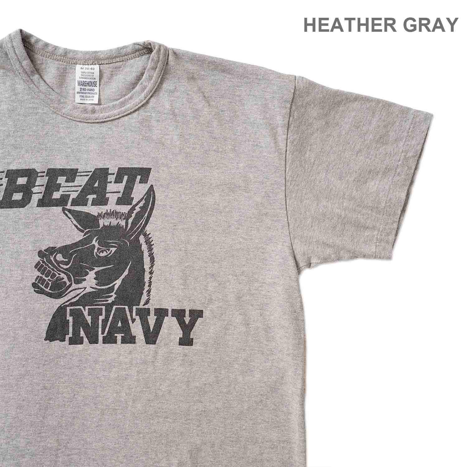 WAREHOUSE �������ϥ��� Ⱦµ T����� Lot 4064 "BEAT NAVY"  4064-BEAT(26SS)