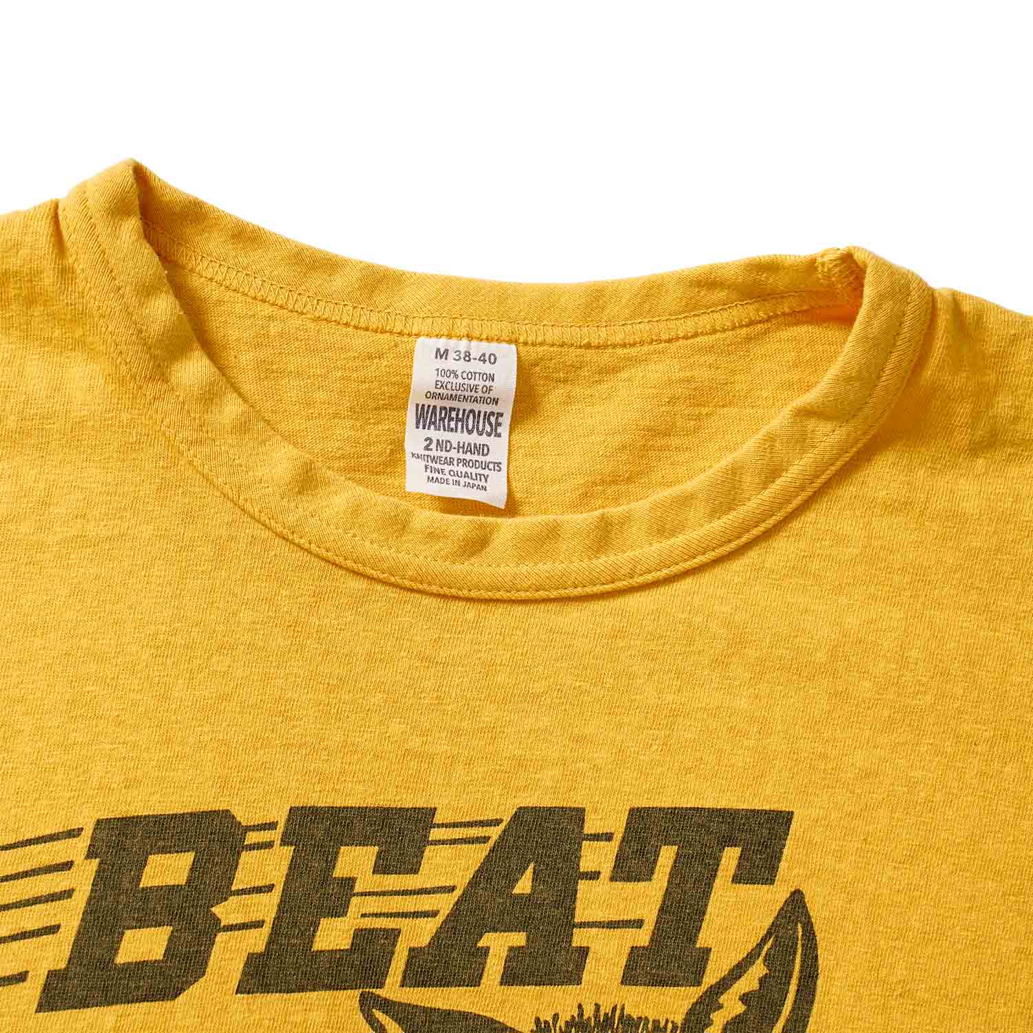 WAREHOUSE �������ϥ��� Ⱦµ T����� Lot 4064 "BEAT NAVY"  4064-BEAT(26SS)