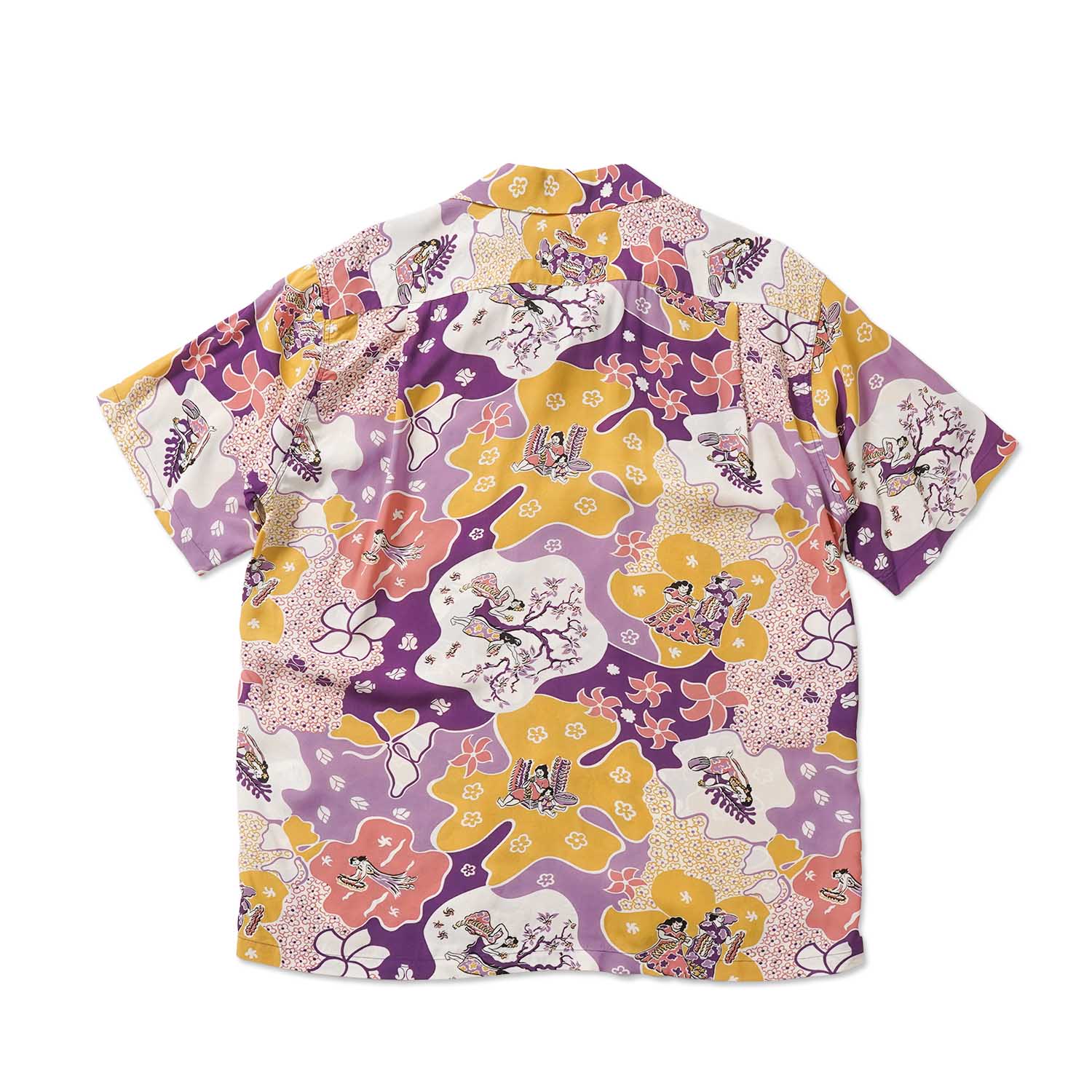 SUN SURF ���󥵡��� Ⱦµ �����ϥ���� RAYON HAWAIIAN SHIRT ��PARADISE HULA�� SS39624