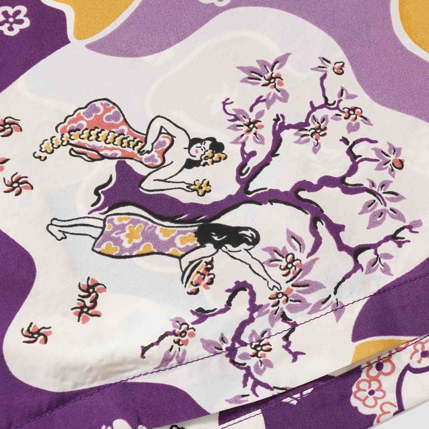 SUN SURF ���󥵡��� Ⱦµ �����ϥ���� RAYON HAWAIIAN SHIRT ��PARADISE HULA�� SS39624