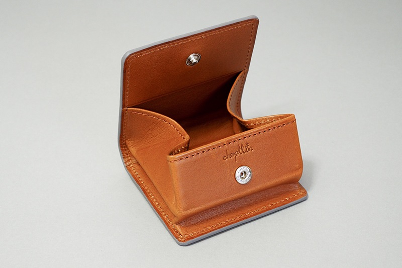 chapllin åץ 󥱡 ELEPHANT LEATHER COIN CASE CPC-BOX-EL-GY