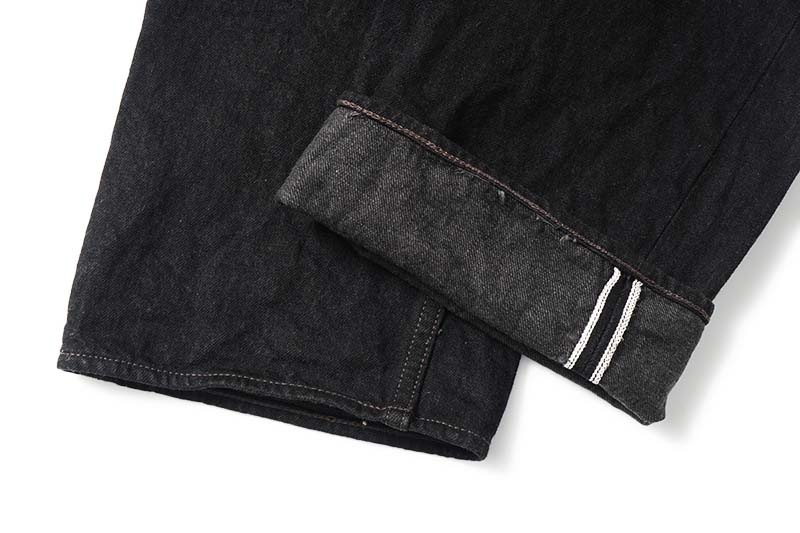 �ڥ�󥦥��å����Nigel Cabourn �ʥ������륱���ܥ� �ѥ�� "RAILMAN DENIM PANT BLACK" 80510050125