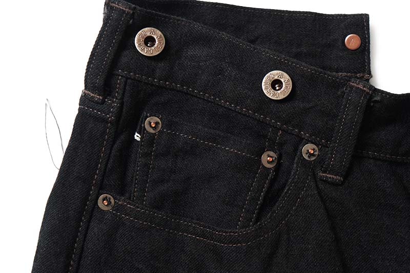 �ڥ�󥦥��å����Nigel Cabourn �ʥ������륱���ܥ� �ѥ�� "RAILMAN DENIM PANT BLACK" 80510050125