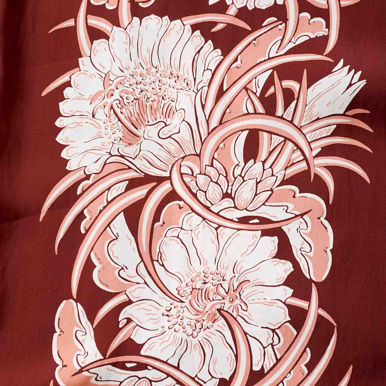SUN SURF ���󥵡��� Ⱦµ �����ϥ���� RAYON HAWAIIAN SHIRT ��NIGHT BLOOMING CEREUS BORDER�� SS39612