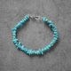 ���������� �֥쥹��å� ����С�925 �����������֥쥹��20cm B-Turquoise-20cm-26SS