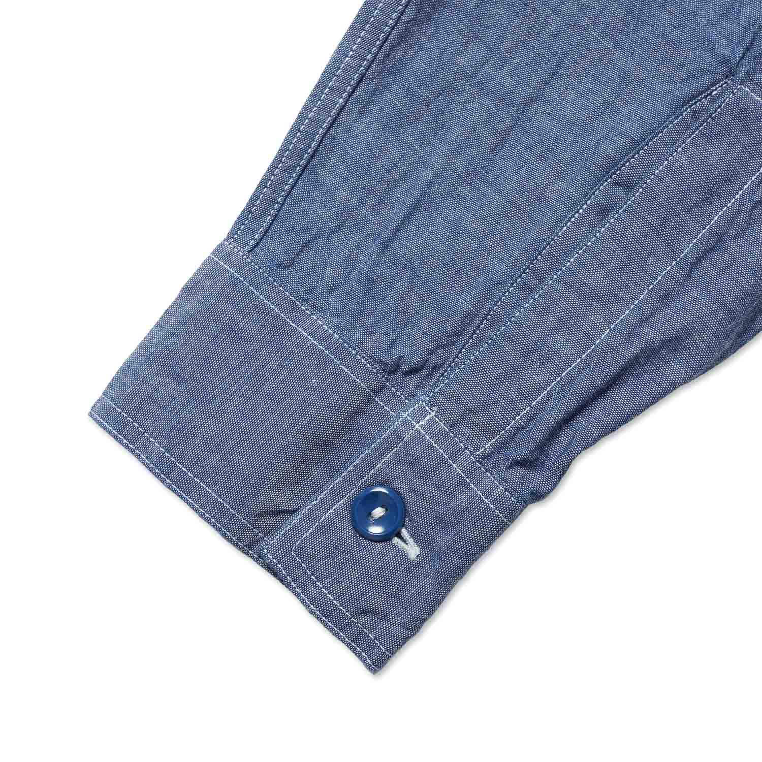 BUZZ RICKSON'S �Х��ꥯ���� Ĺµ����� ��BLUE CHAMBRAY WORK SHIRT�� BR25995