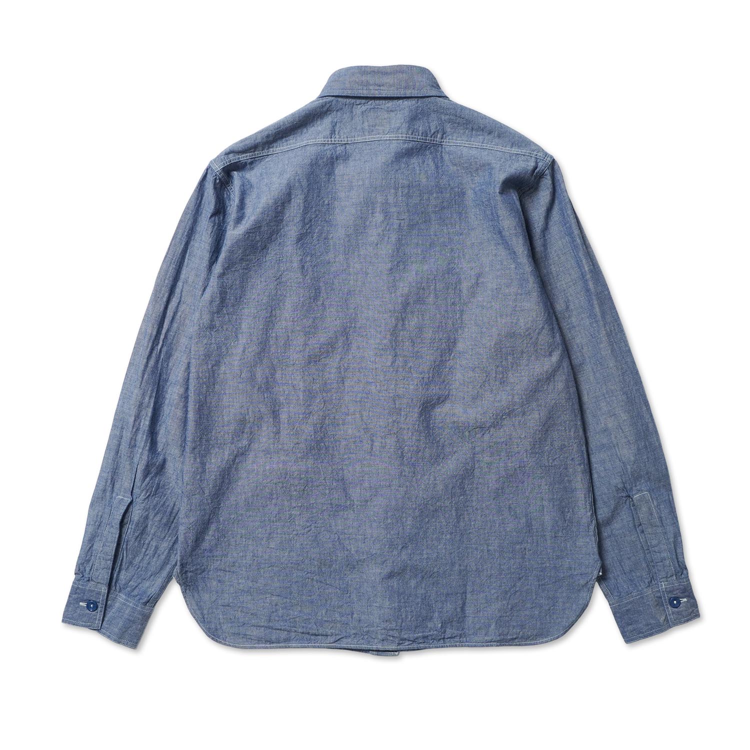 BUZZ RICKSON'S �Х��ꥯ���� Ĺµ����� ��BLUE CHAMBRAY WORK SHIRT�� BR25995