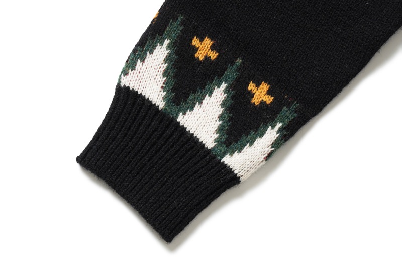 STEVENSON OVERALL Co.  ���ƥ����֥󥽥󥪡��С������� �˥å�  �������� "Geometric Alpine Sweater" GAS