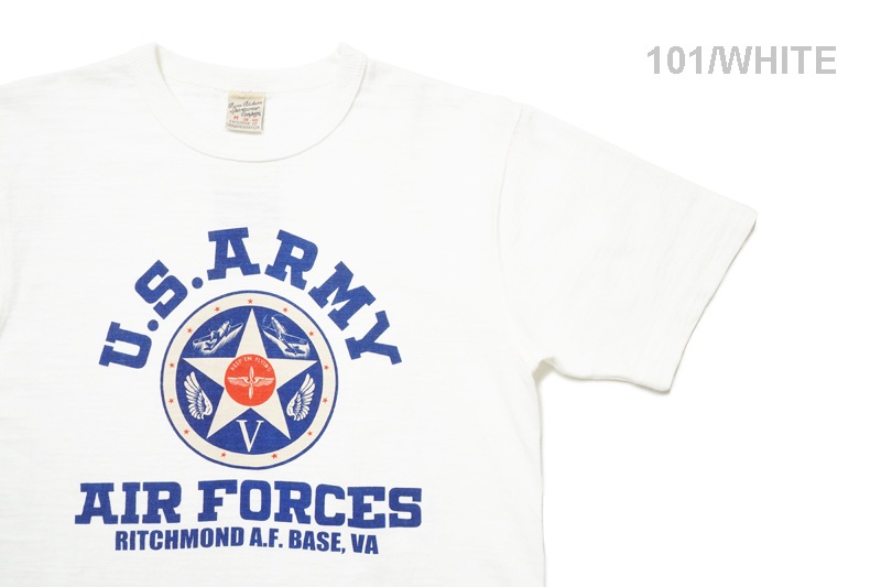 BUZZ RICKSON'S �Х��ꥯ���� ȾµT����� SLUB YARN T-SHIRT  "U.S. ARMY AIR FORCES"  BR79559