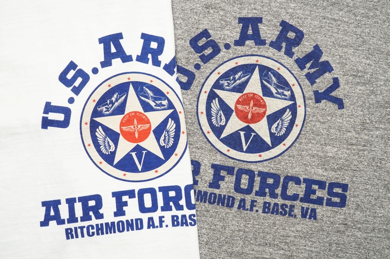 BUZZ RICKSON'S �Х��ꥯ���� ȾµT����� SLUB YARN T-SHIRT  "U.S. ARMY AIR FORCES"  BR79559