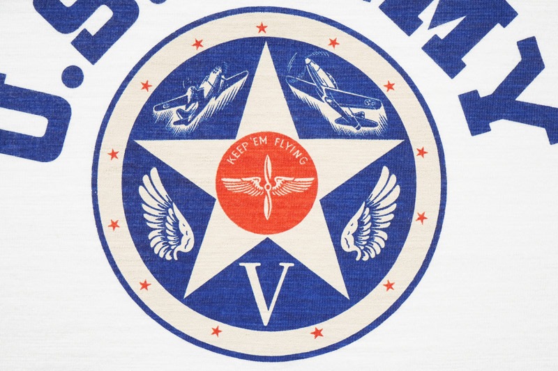 BUZZ RICKSON'S �Х��ꥯ���� ȾµT����� SLUB YARN T-SHIRT  "U.S. ARMY AIR FORCES"  BR79559