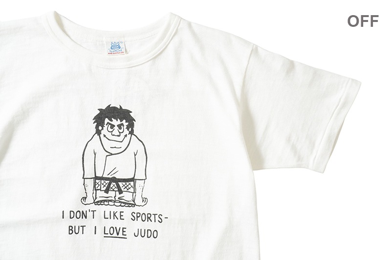 JOHN GLUCKOW 󥰥å T Lot JG-CS06 "I Love Judo T" JG-CS06- I Love Judo T