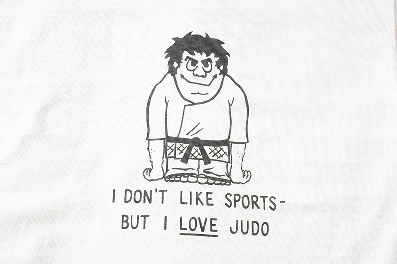 JOHN GLUCKOW 󥰥å T Lot JG-CS06 "I Love Judo T" JG-CS06- I Love Judo T