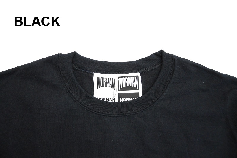 NORMAN �Υ�ޥ� �������å� Logo Print Crew Neck Sweat Tee Shirts NOR-0035