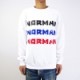 NORMAN �Υ�ޥ� �������å� Logo Print Crew Neck Sweat Tee Shirts NOR-0035