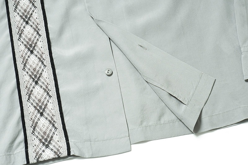 Schott ����å� Ĺµ ����� ��BRAID LYOCELL LS SHIRT�� 782-4120003