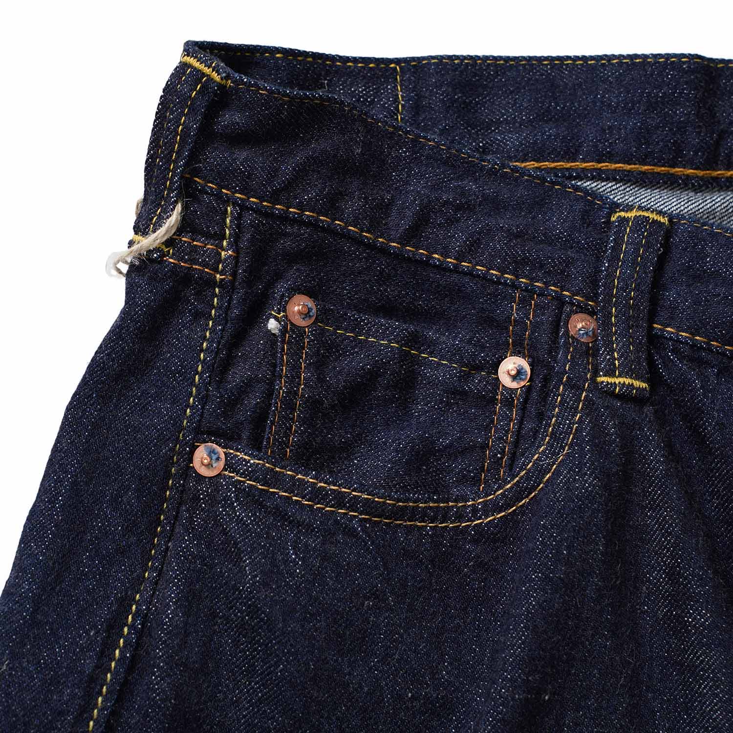 FULLCOUNT �ե륫����� �ѥ��  "Straight Denim(Super Smooth)"  ONE WASH  1101SSW