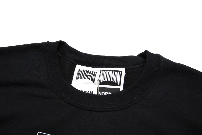 NORMAN �Υ�ޥ� �������å� Logo Print Crew Neck Sweat Tee Shirts NOR-0036