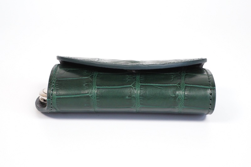 chapllin ����åץ�󡡥�����������CROCODILE LEATHER KEY CASE��"plante"��CPC-KEY-CR-GR